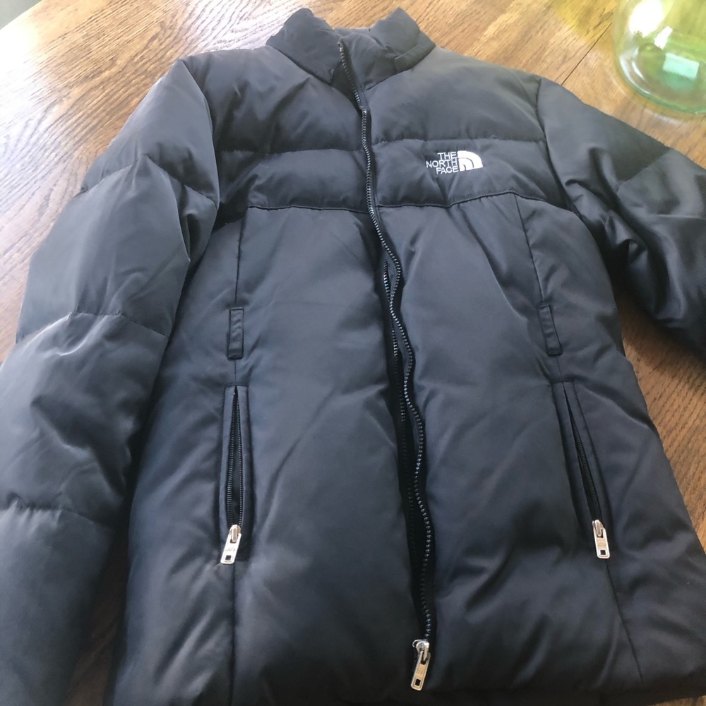 North face heavy winter coat